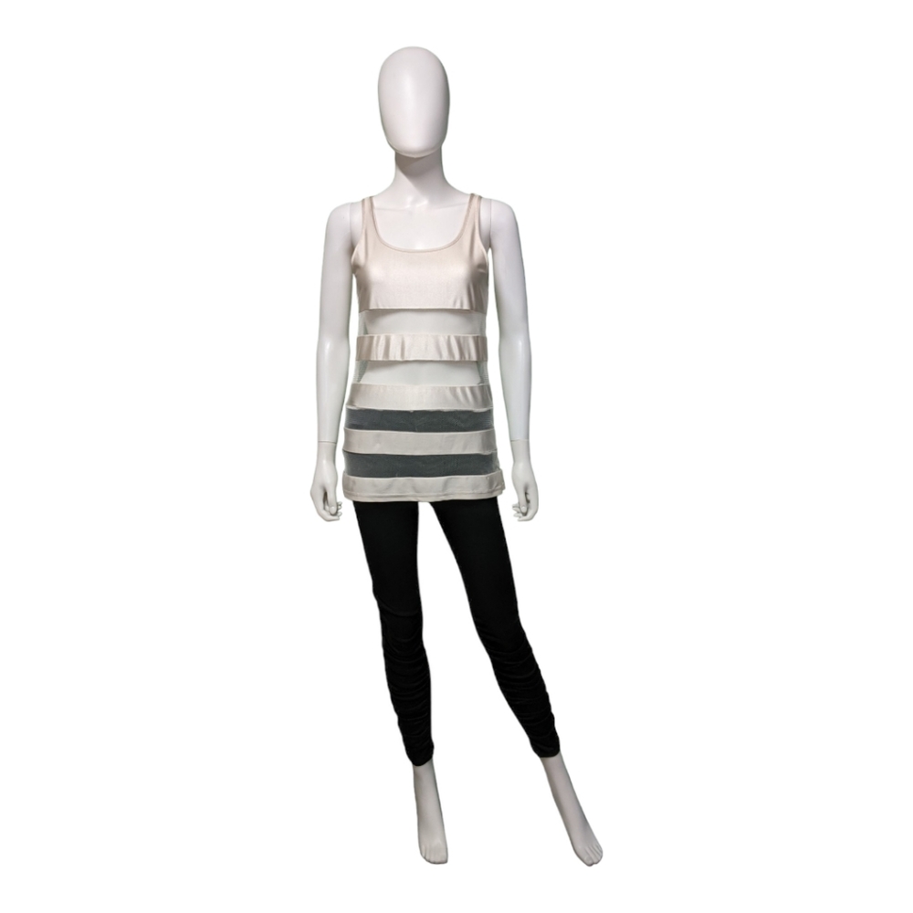 Bik Bok Ivory Sleeveless Top, S